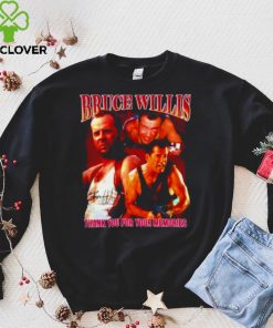 Thank You For Your Memories Bruce Willis Retiring Signature Shirt