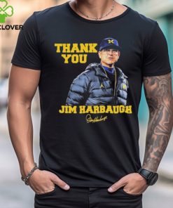 Thank You Jim Harbaugh signature shirt
