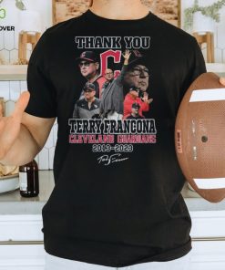 Thank You Terry Francona Cleveland Guardians 2013 2023 Shirt