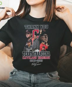 Thank You Terry Francona Cleveland Guardians 2013 2023 Shirt