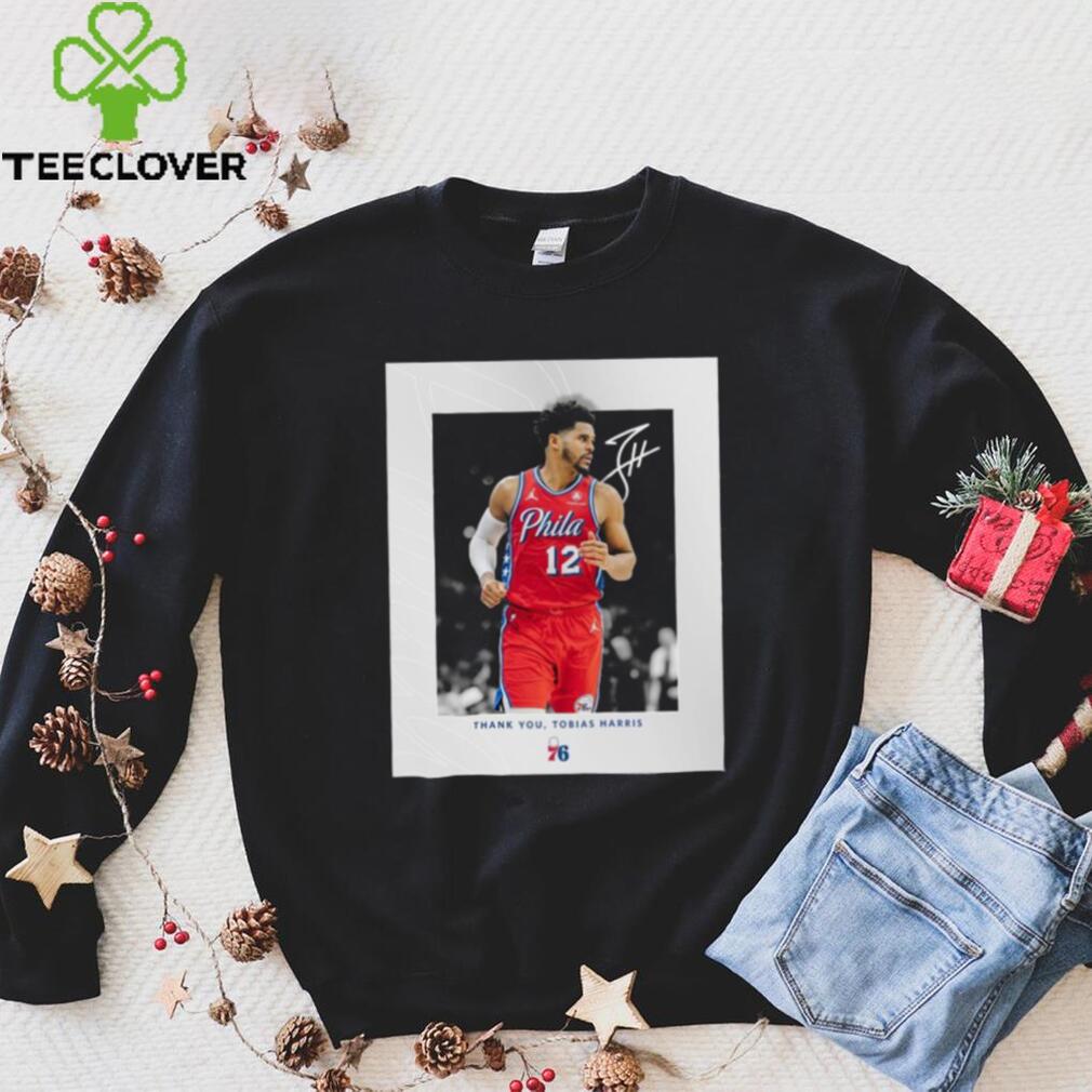 Thank You Tobias Harris Philadelphia 76ers signature shirt Thank You Tobias Harris Philadelphia 76ers signature shirt