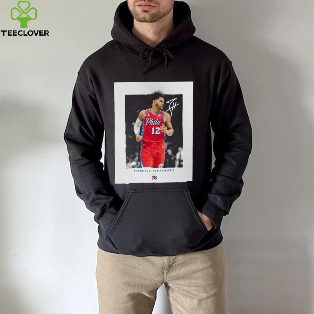 Thank You Tobias Harris Philadelphia 76ers signature shirt Thank You Tobias Harris Philadelphia 76ers signature shirt