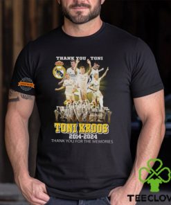 Thank You, Toni Kroos 2014 2024 Thank You For The Memories T Shirt