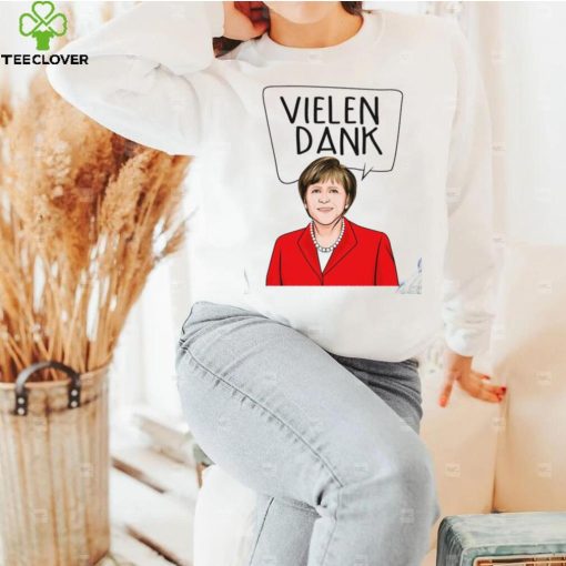 Thank You Vielen Dank Angela Merkel German Political Unisex T Shirt