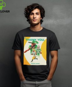 Thank you Aaron Jones Green Bay Packers Fans poster shirt