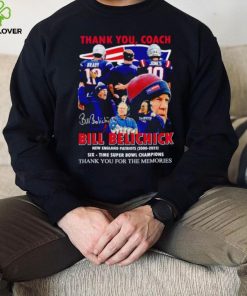 Thank you Coach Bill Belichick New England Patriots 2000 2023 thank you for the memories hoodie, sweater, longsleeve, shirt v-neck, t-shirt