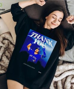 Thank you Josh Donaldson Toronto Blue Jays poster hoodie, sweater, longsleeve, shirt v-neck, t-shirt