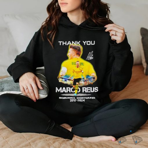 Thank you Marco Reus Borussia Dortmund 2012 2024 signature hoodie, sweater, longsleeve, shirt v-neck, t-shirt