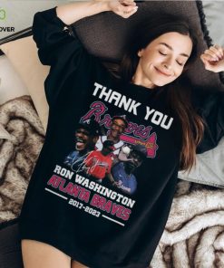 Thank you Ron Washington Alanta Braves Thoodie, sweater, longsleeve, shirt v-neck, t-shirt