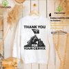 Thank you for your cervix hoodie, sweater, longsleeve, shirt v-neck, t-shirt