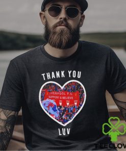 Thank you luv ill never walk alone again Liverpool FC shirt