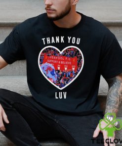 Thank you luv ill never walk alone again Liverpool FC hoodie, sweater, longsleeve, shirt v-neck, t-shirt