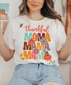 Thankful Mama Shirt Thanksgiving T Shirt