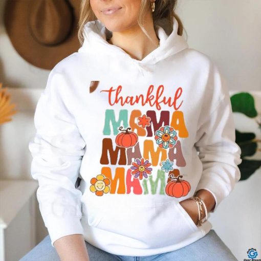 Thankful Mama Shirt Thanksgiving T Shirt