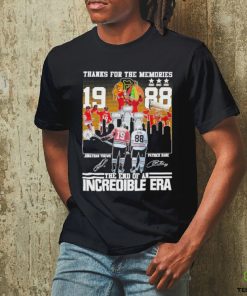 Thanks For The Memories The End Of An Incredible Era Signature Shirt