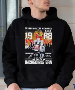 Thanks For The Memories The End Of An Incredible Era Signature Shirt