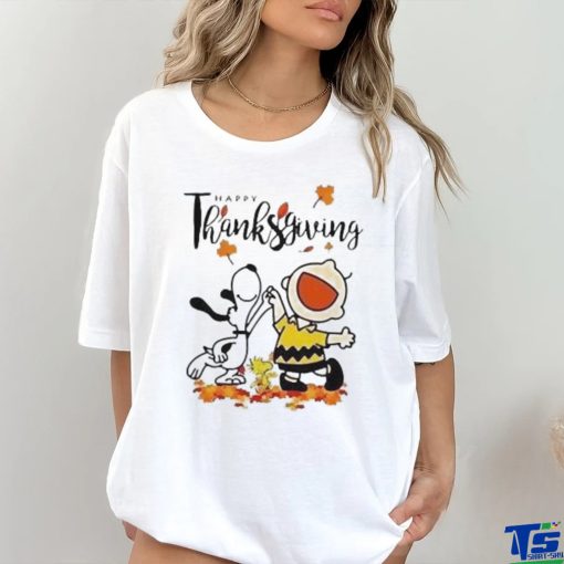 Thanks Giving It’S The Great Pumpkin, Charlie Brown Mummy Leave Halloween Shirt Retro Snoopy Vintage Fall Shirt