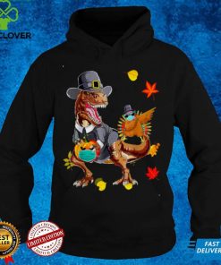 Thanksgiving T Rex Dinosaur Dabbing Turkey Mask Funny T Shirt