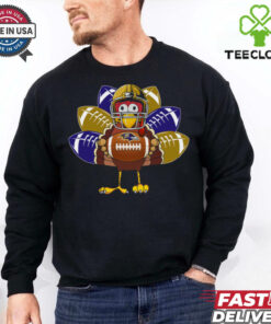 Thanksgiving Turkey Baltimore Ravens T Shirt