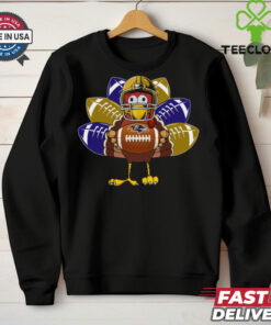 Thanksgiving Turkey Baltimore Ravens T Shirt