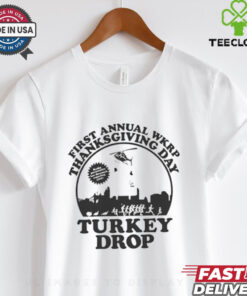 Thanksgiving day Turkey Drop first annual WKRP shirt 1 Thanksgiving day Turkey Drop first annual WKRP shirt
