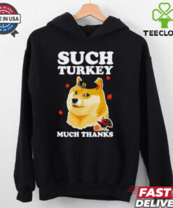 Thanksgiving shibe doge such Turkey much thanks shirt