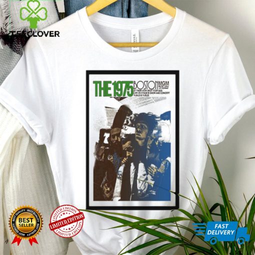 The 1975 Boston mgm music hall nov 4th and 5th 2022 poster shirt