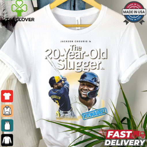 The 20 Year Old Slugger Jackson Merrill MLB 2024 Milwaukee Brewers t hoodie, sweater, longsleeve, shirt v-neck, t-shirt