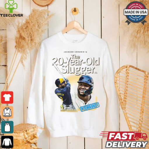 The 20 Year Old Slugger Jackson Merrill MLB 2024 Milwaukee Brewers t hoodie, sweater, longsleeve, shirt v-neck, t-shirt