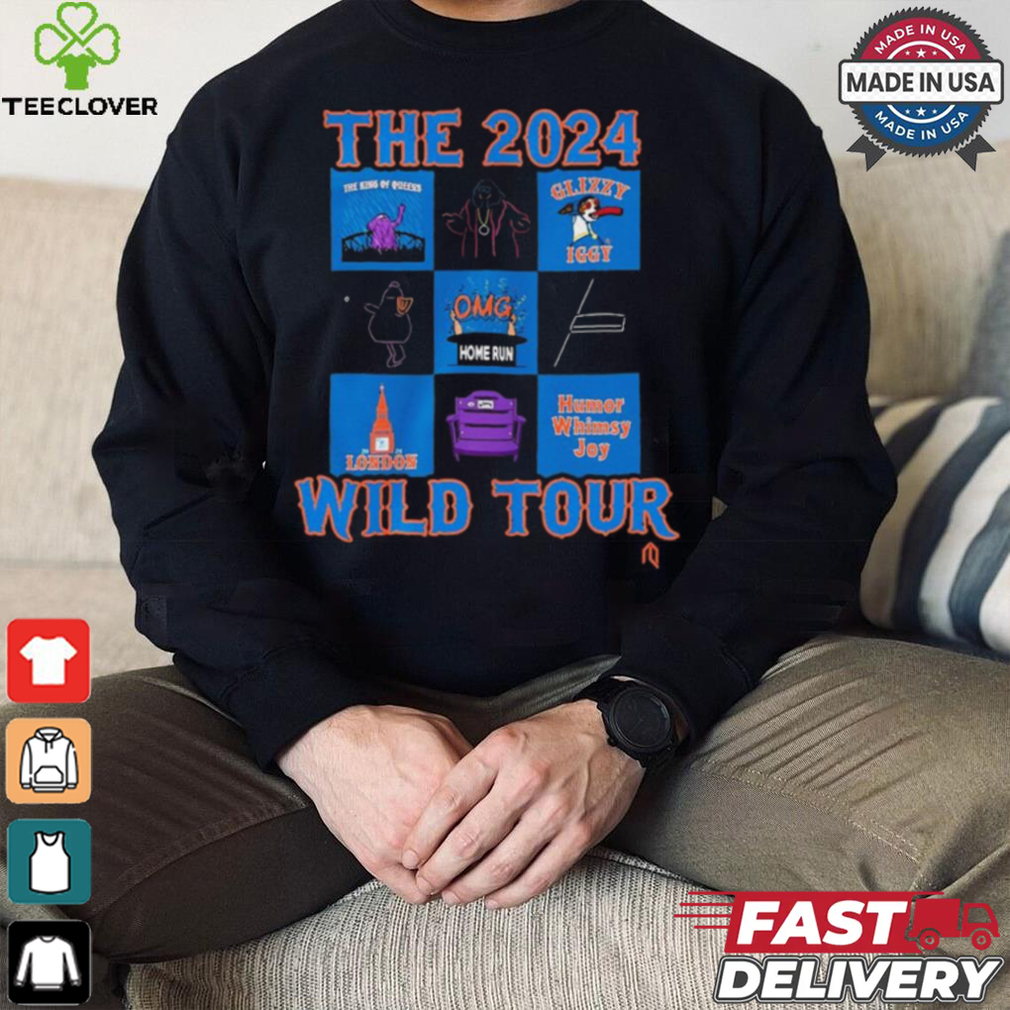 The 2024 Wild Tour #LFGM The King Of Queens, OMG Home Run New York Mets t shirt The 2024 Wild Tour #LFGM The King Of Queens, OMG Home Run New York Mets t shirt