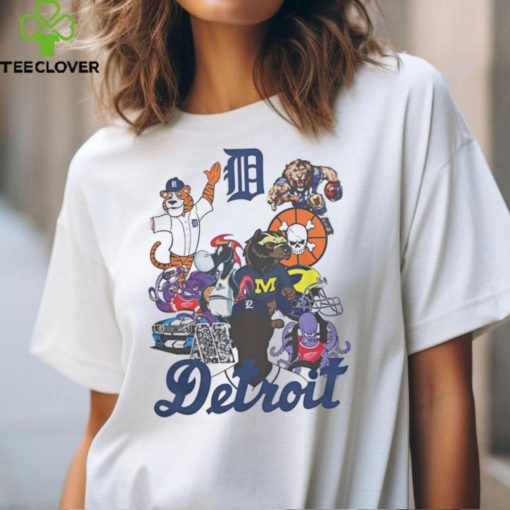 The 2Nd String Shop Detroit Mascots T Shirt