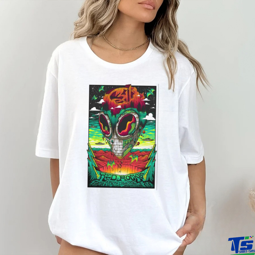 The 311 July 1st, 2023 Red Rocks, Morrison Colorado Poster shirt The 311 July 1st, 2023 Red Rocks, Morrison Colorado Poster shirt