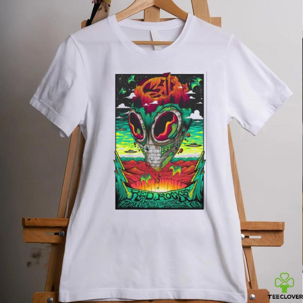 The 311 July 1st, 2023 Red Rocks, Morrison Colorado Poster shirt The 311 July 1st, 2023 Red Rocks, Morrison Colorado Poster shirt
