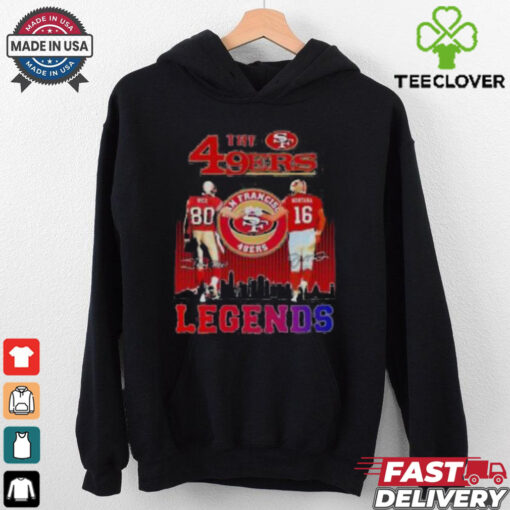 The 49ers Jerry Rice And Joe Montana Legends Shirt