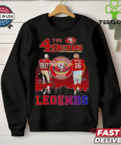 The 49ers Jerry Rice And Joe Montana Legends Shirt