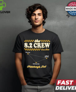 The 8.2 Crew One Bite Pittsburgh PA Pizza Lupo A Slice Of New York Rockaway Pizza T Shirts