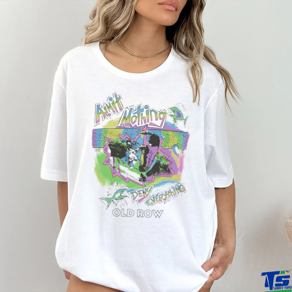 The 90s surf pocket admit nothing deny everything shirt The 90s surf pocket admit nothing deny everything shirt