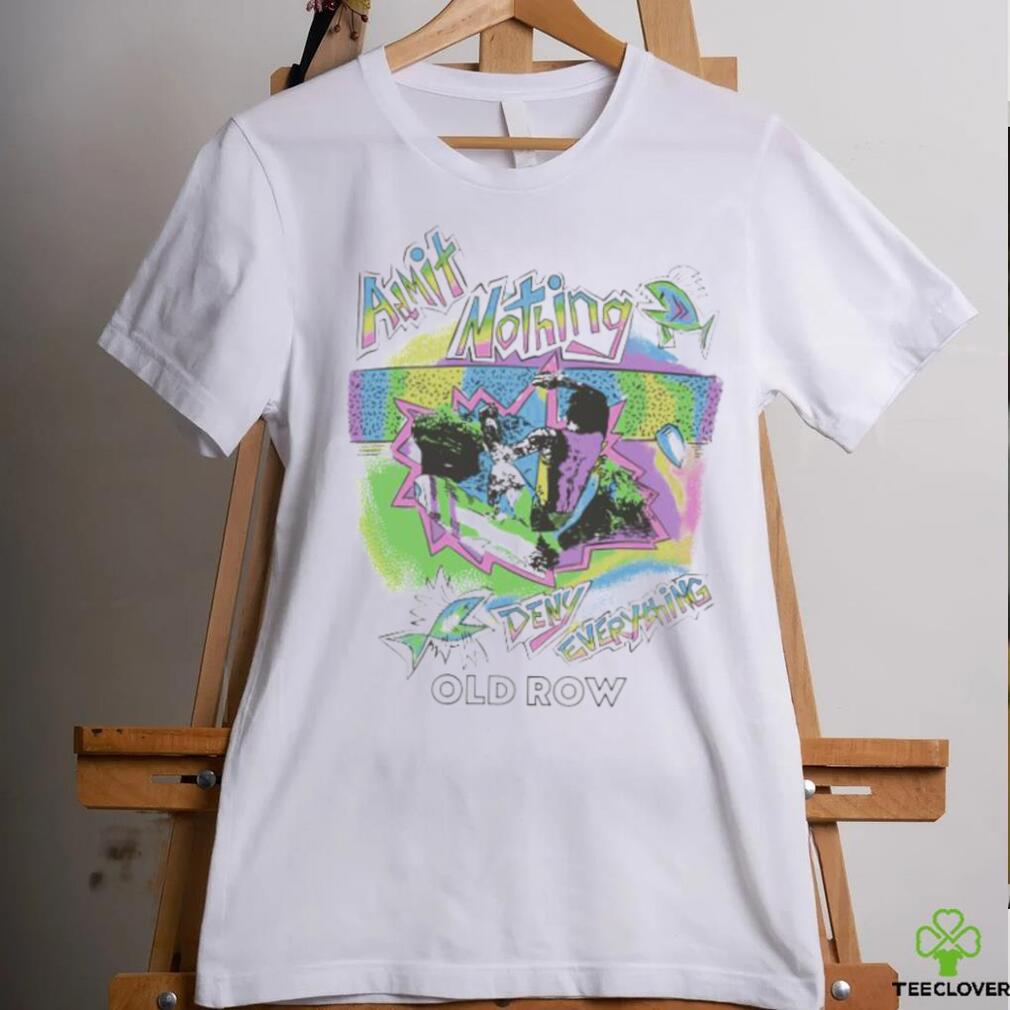 The 90s surf pocket admit nothing deny everything shirt The 90s surf pocket admit nothing deny everything shirt