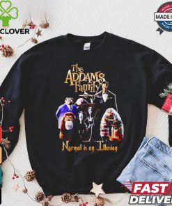 The Addams Family normal is an illusion Halloween shirt