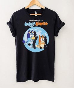 The Adventure of Bluey and Bingo cartoon hoodie, sweater, longsleeve, shirt v-neck, t-shirt