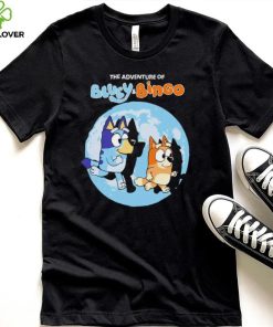 The Adventure of Bluey and Bingo cartoon hoodie, sweater, longsleeve, shirt v-neck, t-shirt