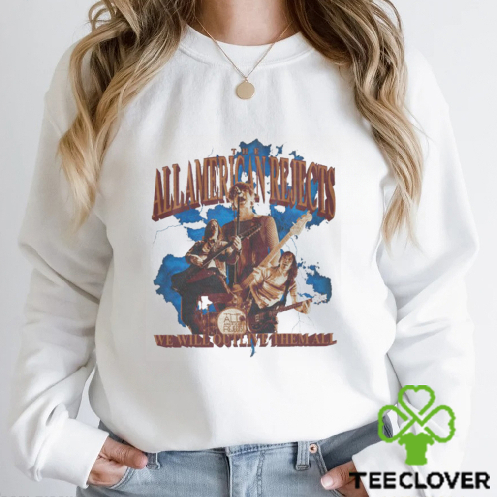 The All American Rejects Outlive Them All Shirt The All American Rejects Outlive Them All Shirt