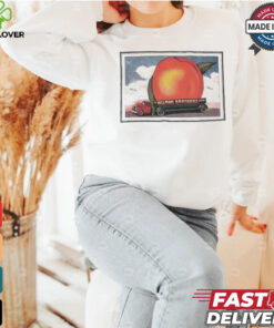 The Allman Brothers Mushroom Eat A Peach For Peace Album Art T shirts