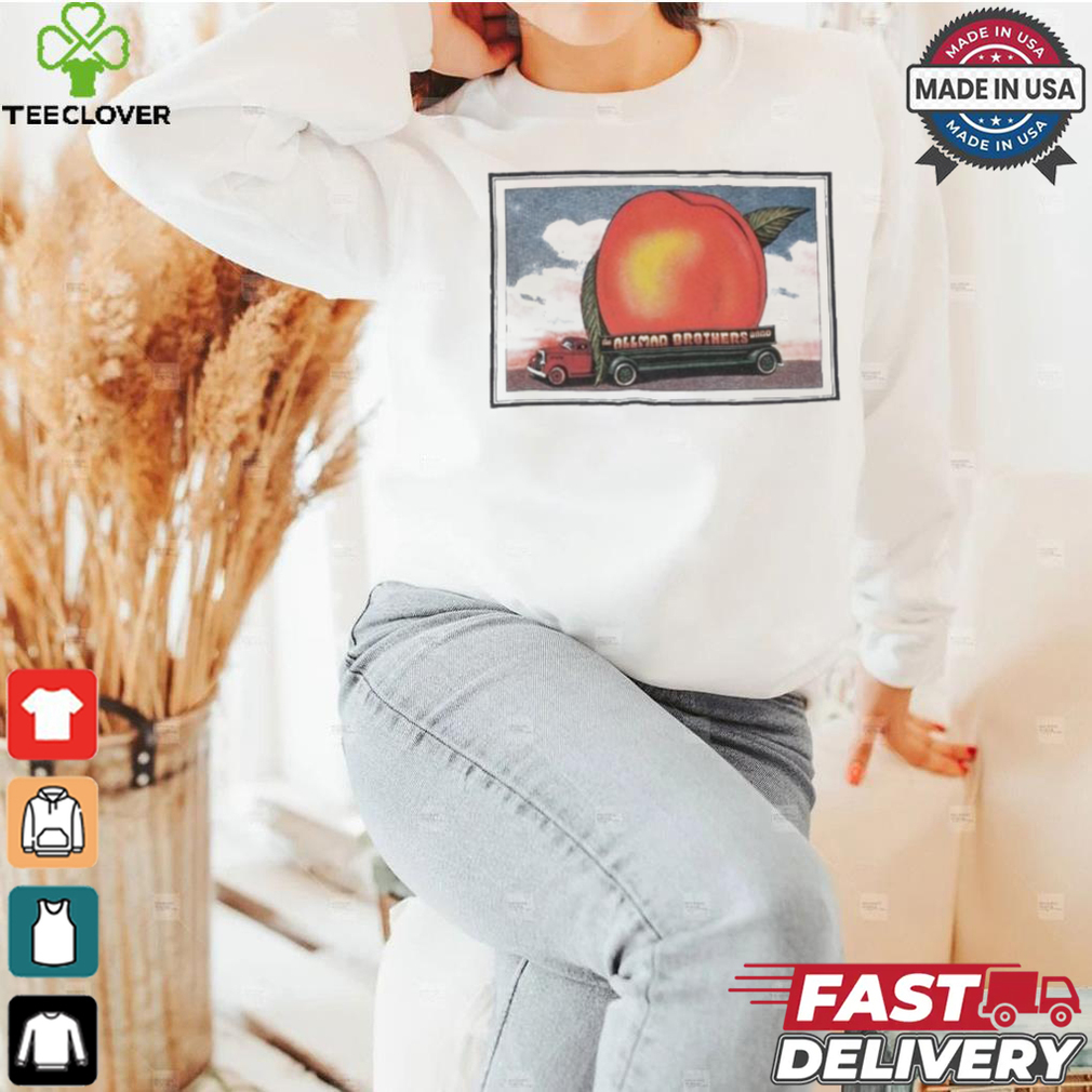 The Allman Brothers Mushroom Eat A Peach For Peace Album Art T shirts The Allman Brothers Mushroom Eat A Peach For Peace Album Art T shirts