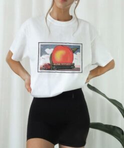 The Allman Brothers Mushroom Eat A Peach For Peace Album Art T shirts