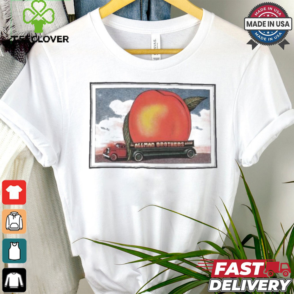 The Allman Brothers Mushroom Eat A Peach For Peace Album Art T shirts The Allman Brothers Mushroom Eat A Peach For Peace Album Art T shirts