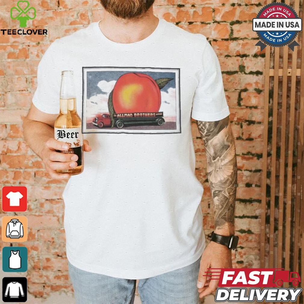 The Allman Brothers Mushroom Eat A Peach For Peace Album Art T shirts The Allman Brothers Mushroom Eat A Peach For Peace Album Art T shirts