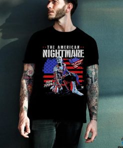 The American Nightmare Cody Rhodes grungeAmerican flag shirt