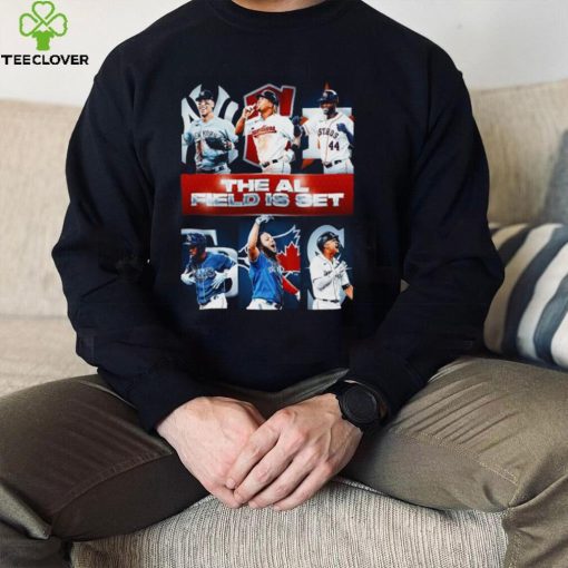 The American league field is set in mlb hoodie, sweater, longsleeve, shirt v-neck, t-shirt