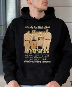 The Andy Griffith Show 63rd Anniversary 1960 – 2023 Thank You For The Memories Signature Shirt